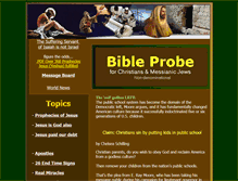 Tablet Screenshot of bibleprobe.com